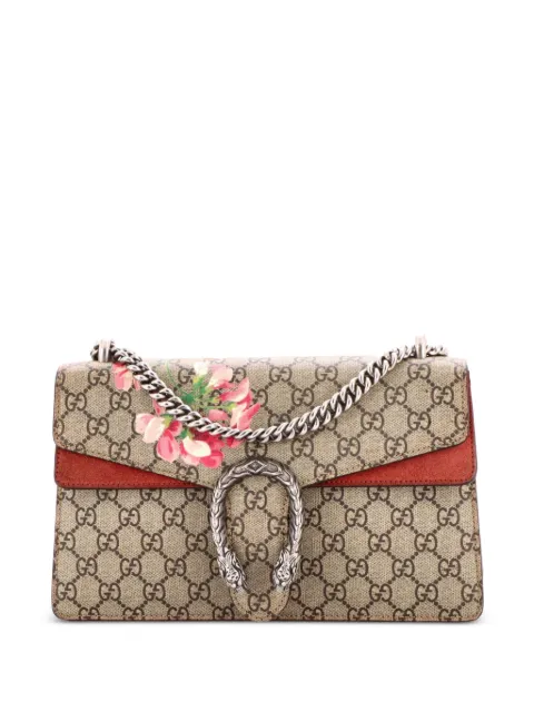 Gucci Pre-Owned Dionysus Bag Blooms Print GG Coated Canvas Small shoulder bag Brown 3RF7PPBJ81TQYV57