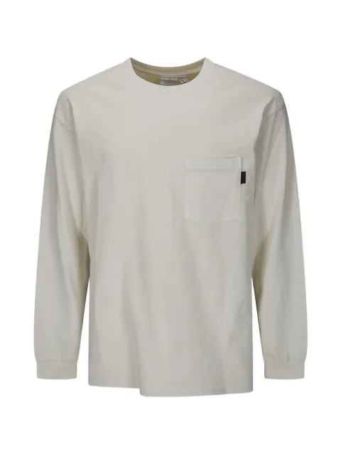 Gramicci chest-pocket long-sleeves T-shirt Neutrals G4FUT093PG