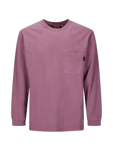 Gramicci patch-pocket long-sleeved T-shirt Red G4FUT093PG