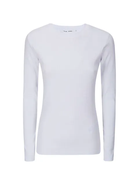 SAMSOE SAMSOE Alexa long-sleeved top White F00013150