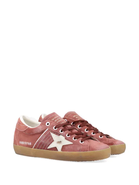 Golden Goose Super-Star suede sneakers Red GWF01041F008165