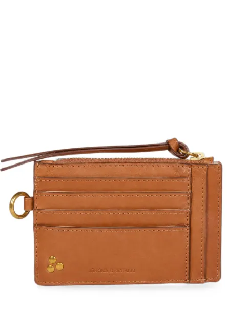 Jérôme Dreyfuss Lucky stud card holder Brown 3664884114603