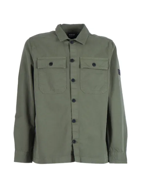 Barbour Arlo patch-pocket overshirt Green 261MMOS0390