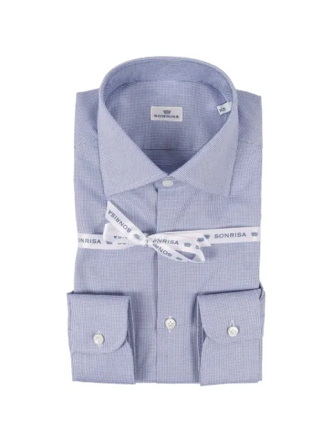 Sonrisa textured shirt Blue B78012M804