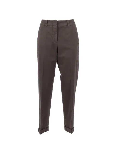 Peserico tapered trousers Brown A04680T2302481