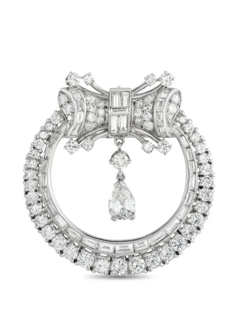 LB Exclusive diamond brooch Silver MF03020326