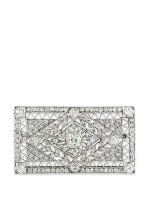 LB Exclusive diamond brooch Silver MF10020326