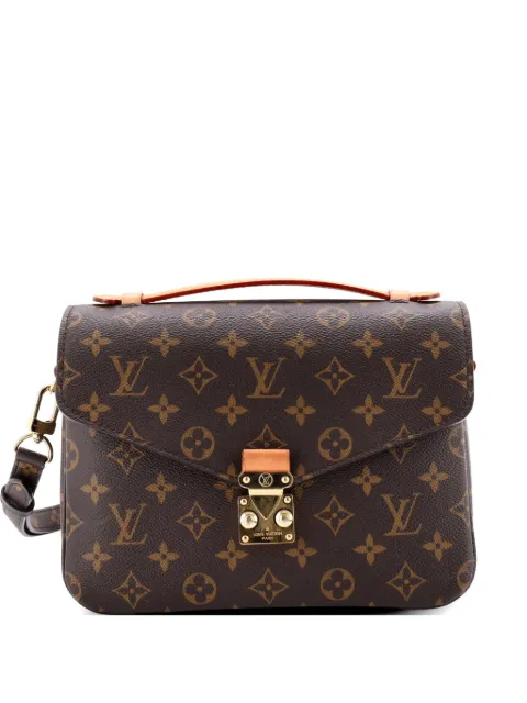 Louis Vuitton Pre-Owned Pochette Metis Monogram Canvas crossbody bag Brown 87BXIHWVJUUOACFD