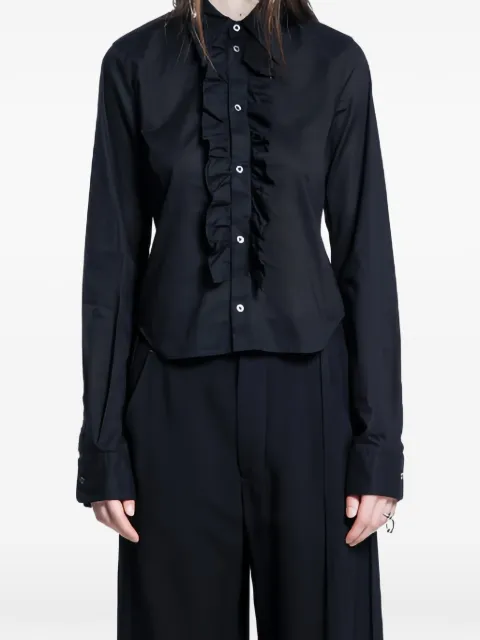 Ann Demeulemeester Erma ruffled shirt Black B0013785FA026