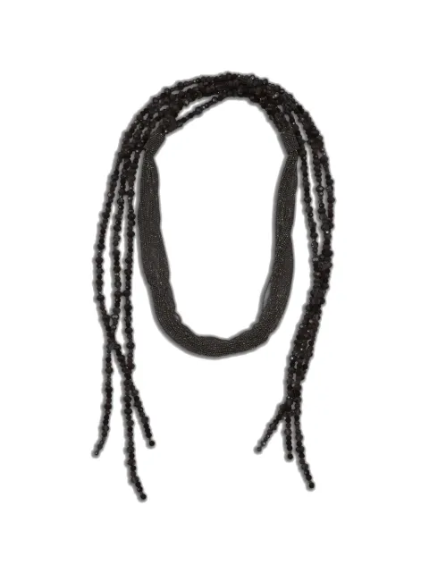 Peserico beaded necklace Silver A35506C0CC779