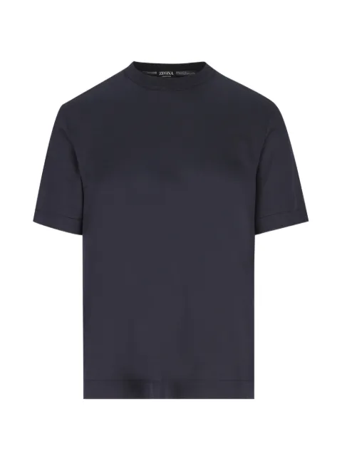 Zegna short-sleeve T-shirt Blue UH386A3H718412