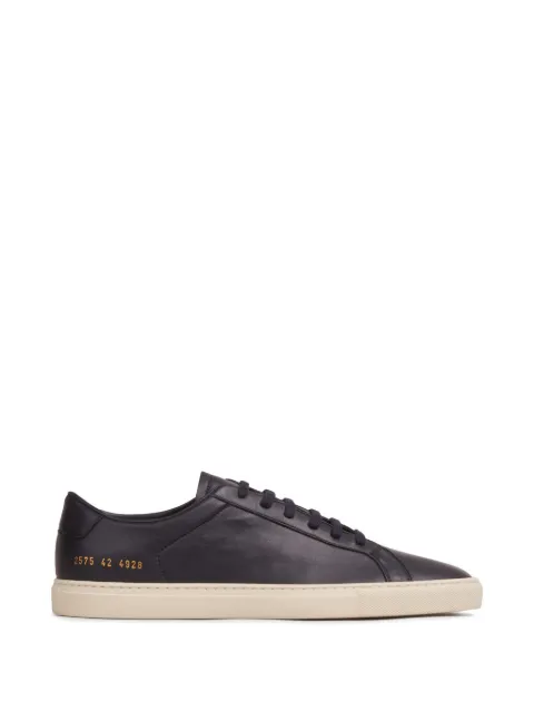 Common Projects lace-up leather sneakers Blue 2575PREMIUMNAPPALEATHERUPPER