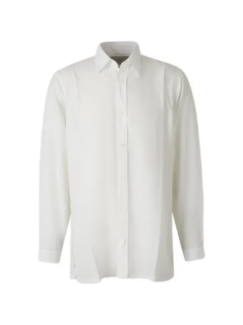 Setchu long-sleeve shirt White U001H001P001