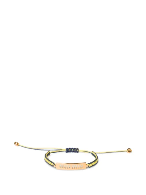 Miu Miu cotton and metal bracelet Pink 5IB7822IHJ