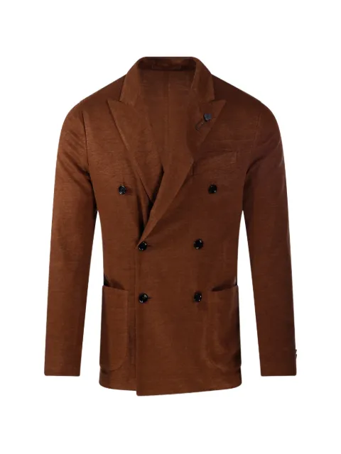 Lardini double-breasted blazer Brown PA691E91PAJ66053