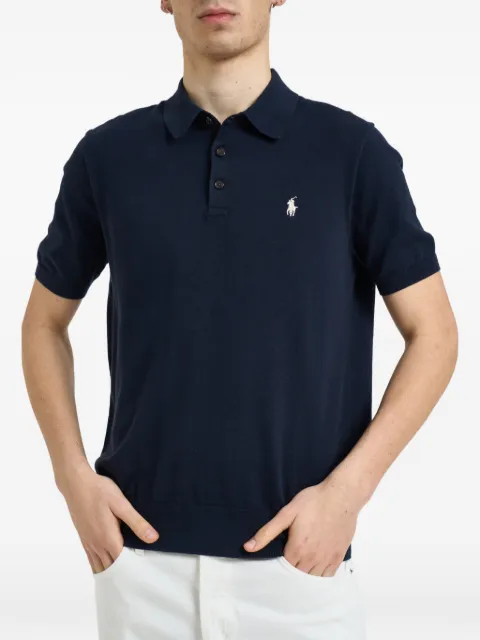 Polo Ralph Lauren buttoned short-sleeve polo shirt Blue 710980682001
