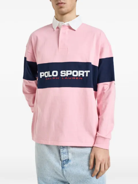 Polo Ralph Lauren colourblock polo Pink 710B14771002