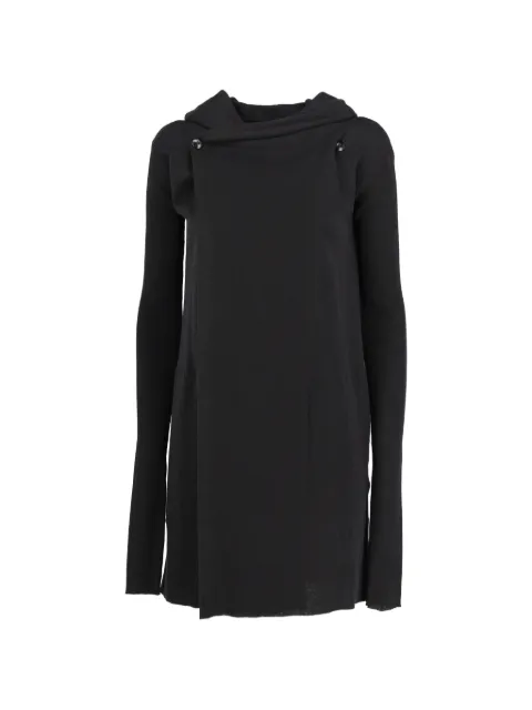 Rick Owens Vintage hooded buttoned top Black RM30062534