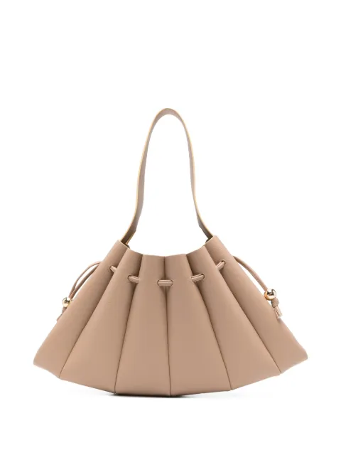 Themoirè Calipso gathered shoulder bag Neutrals 261WTMC00OOBC