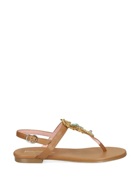 Pretty Ballerinas Judy embellished sandals Neutrals 53052001