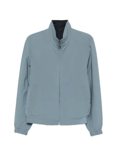 Brioni zip-fastening long-sleeve jacket Blue SBLS0LPC40Q