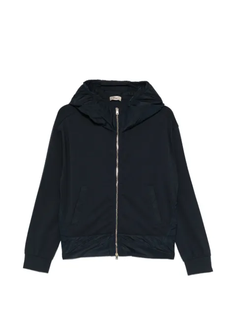 Herno hooded zip jacket Blue JC000096D50069