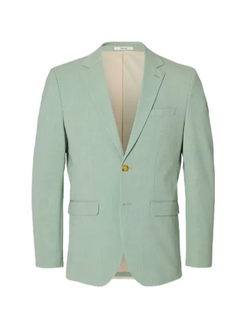 SELECTED flap-pockets blazer Green 16087824