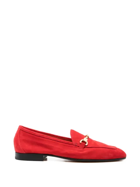 Doucal's hardware suede loafers Red DD8878MEGNUZ278
