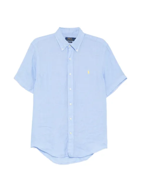 Polo Ralph Lauren logo-embroidered shirt Blue 710968912501
