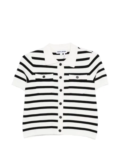 DKNY striped pocket shirt White DJ6R0160