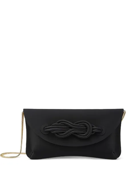 Shanghai Tang Tang Knot clutch bag Black A5WLC401AN00