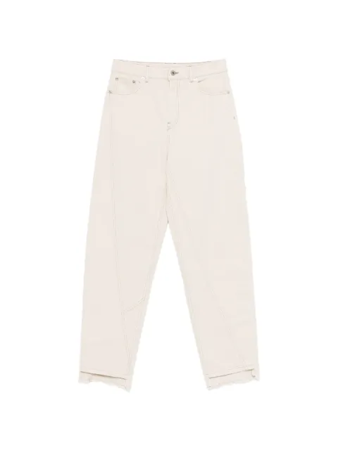 Halfboy panelled boyfriend jeans Neutrals HS261WP049