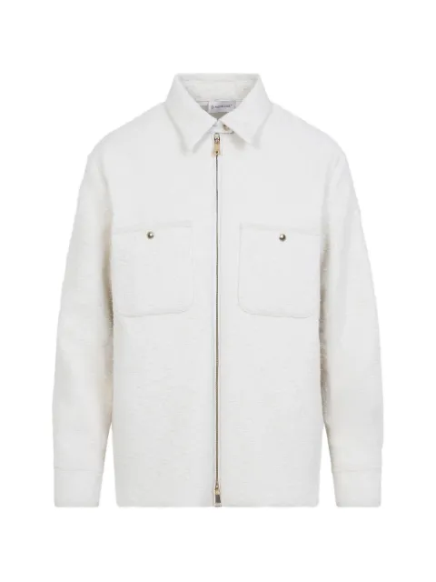 Moncler pockets zip jacket Neutrals L10932F0000959977