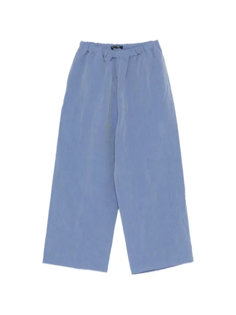 Sofie D'hoore drawstring-waist trousers Blue PAVONLION03