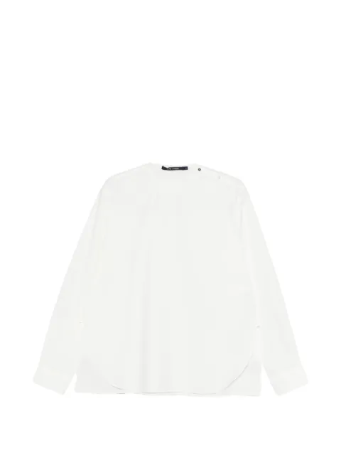 Sofie D'hoore Barel crewneck long-sleeved top White BARELCTOP