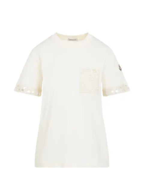 Moncler short-sleeve T-shirt Neutrals L10938C0002589AUO