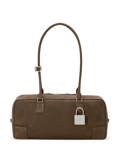 LOEWE Amazona 31 padlock tote bag Brown A039N31X04