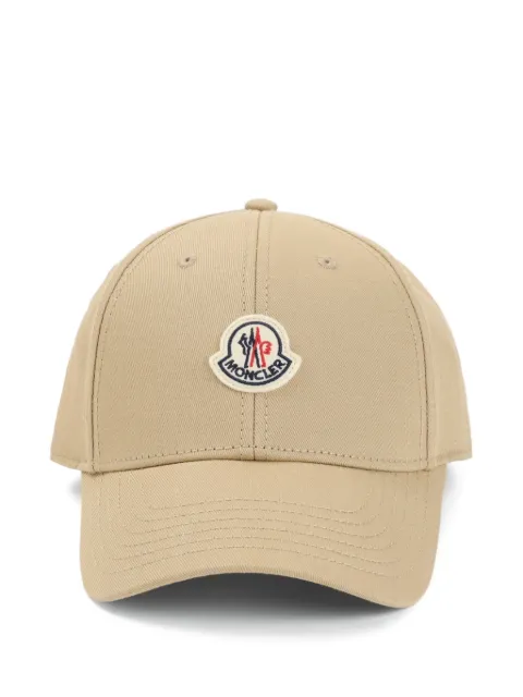Moncler logo patch baseball cap Neutrals L10933B0000804863