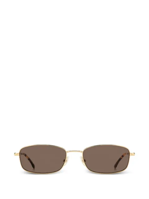 Victoria Beckham Eyewear rectangular-frame sunglasses Gold VB1001SGOLDHONEYHAVANA