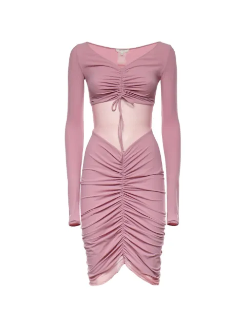 Nensi Dojaka ruched mini dress Pink NDDR3111003500
