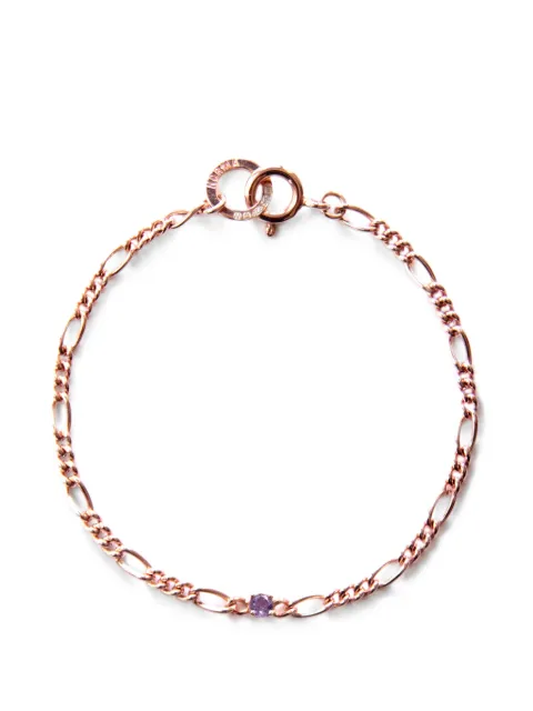 NORMA JEWELLERY amethyst round-cut bracelet Pink AMETHYSTROUNDBRACELETROSEGOLD