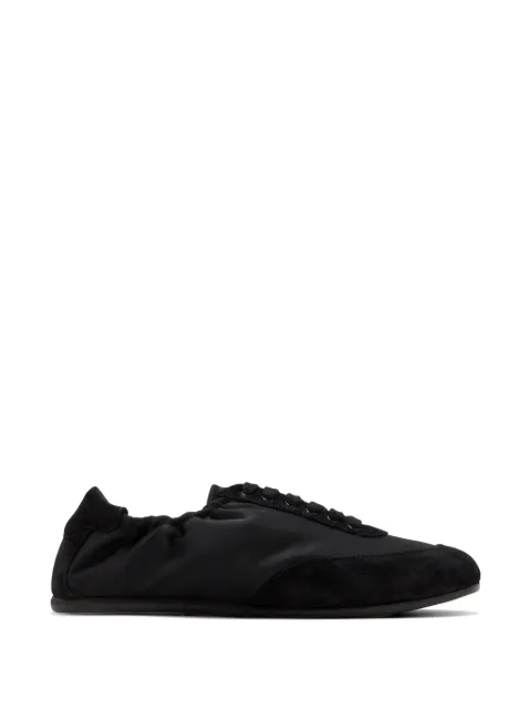 STAUD Joey suede-panelled sneakers Black F26R4029NS