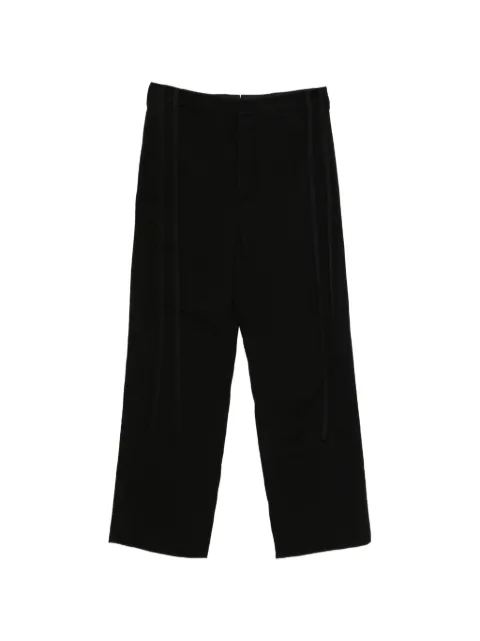 Ann Demeulemeester double gauze trousers Black B0010304FA718
