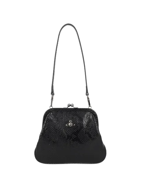 Vivienne Westwood Orb-logo shoulder bag Black 4B01001BWL00D7N204