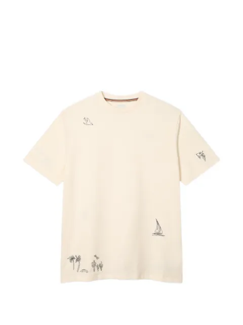 Paul Smith graphic-print T-shirt Neutrals M1R919TVP5661
