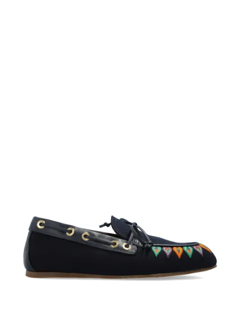 ETRO embroidered eyelet sneakers Blue WS4S0001AR485