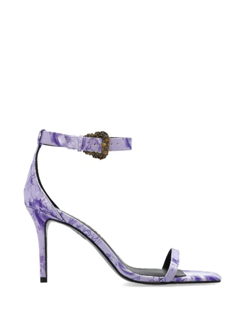Versace Jeans Couture Barocco-print sandals Purple 80VA3S76ZS366