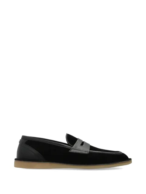 Dolce & Gabbana leather loafers Black A50744A0084