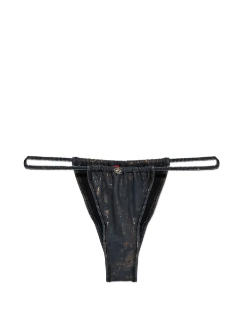 Diesel Jodie-Utlt ribbed bikini bottoms Black A21212WEBC