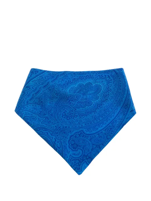 ETRO arnica silk bandanna Blue WF6H0002AKH62